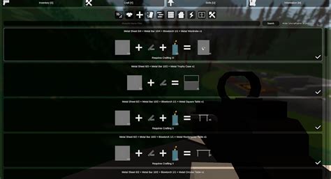 unturned locker recipe.